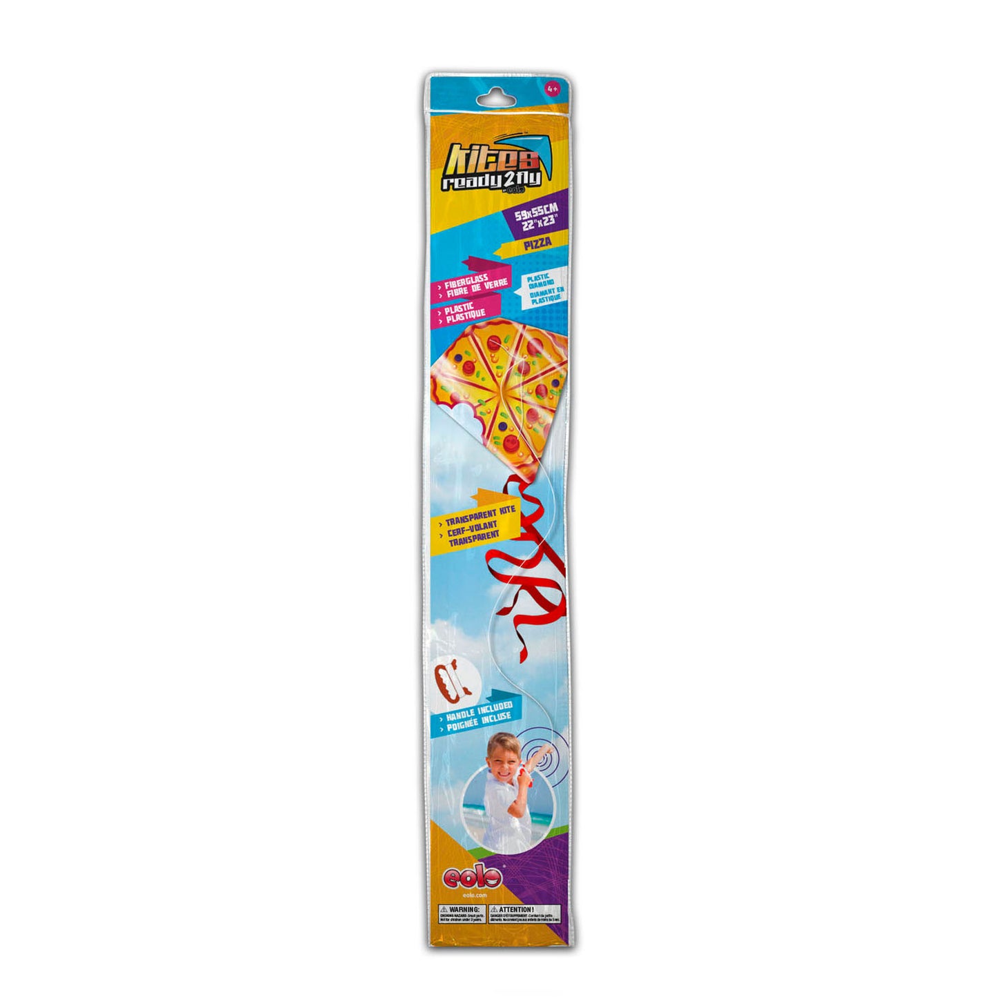Kites ready 2 fly - vlieger pizza