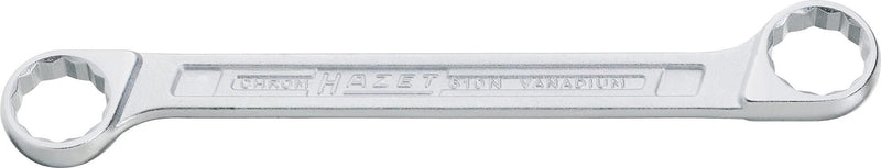 Hazet doppelringschlüssel do-ring key 8x9mm form b straight