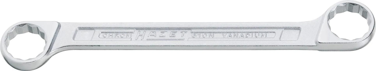 Hazet dubbele ringsleutel do-ring key 18x19mm form b straight