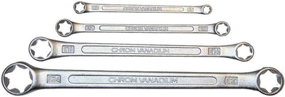 Sw stahl doppelringschlüsselsatz torx double ring spanner set flat exf.