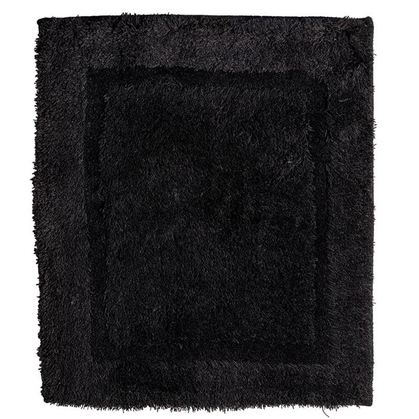 Wicotex badmat uni zwart 60x90cm badmat uni zwart 60x90cm
