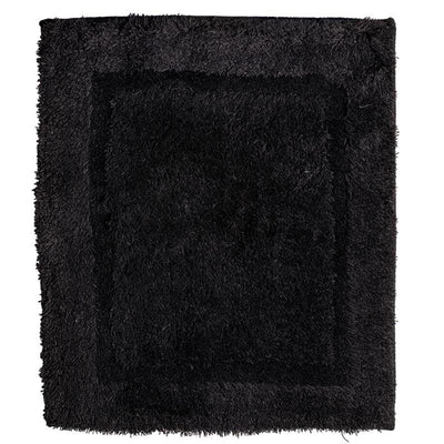 Wicotex badmat uni zwart 60x90cm