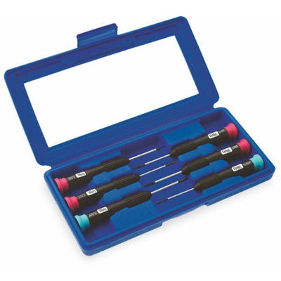 schroevendraaier set precisie 4x sleuf 2x kruis