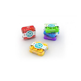Smartgames iq mini - compact zakformaat denkspel reispuzzel - eindeloze uitdagingen met verschuifbare blockers - educatief solospel - vanaf 6 jaar