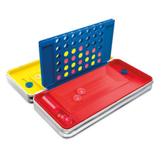 Spel connet 4 luxe reis editie | 4 stuks