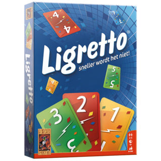 999-games ligretto blauw - kaartspel