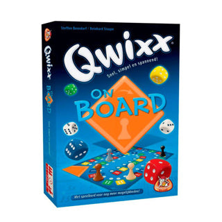 White goblin games qwixx on board