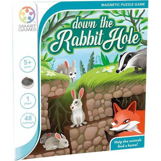 Smartgames down the rabbit hole - denkspel magnetisch | 2 stuks
