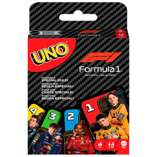 Mattel games uno f1 - kaartspel