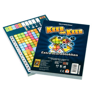 999games spel keer op keer scoreblok 2 stuks level 1 | 2 stuks