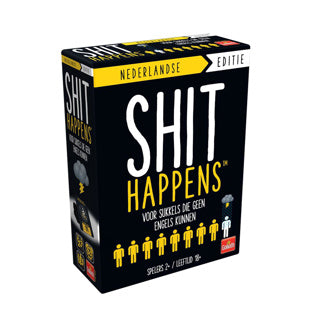 Goliath shit happens: voor sukkels die geen engels kunnen - partyspel | 2 stuks