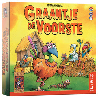 999games 999 games graantje de voorste kaartspel (nederlands, 2 - 6 spelers, 20 minuten, vanaf 8 jaar)