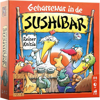 999-games spel geharrewar in de sushibar | 2 stuks