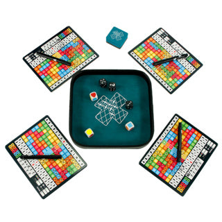 999games 999 games keer op keer deluxe dobbelspel (nederlands, 1 - 6 spelers, 20 minuten, vanaf 8 jaar)