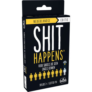 Merkloos sans marque spel shit happens 18+ kaartspel | 2 stuks