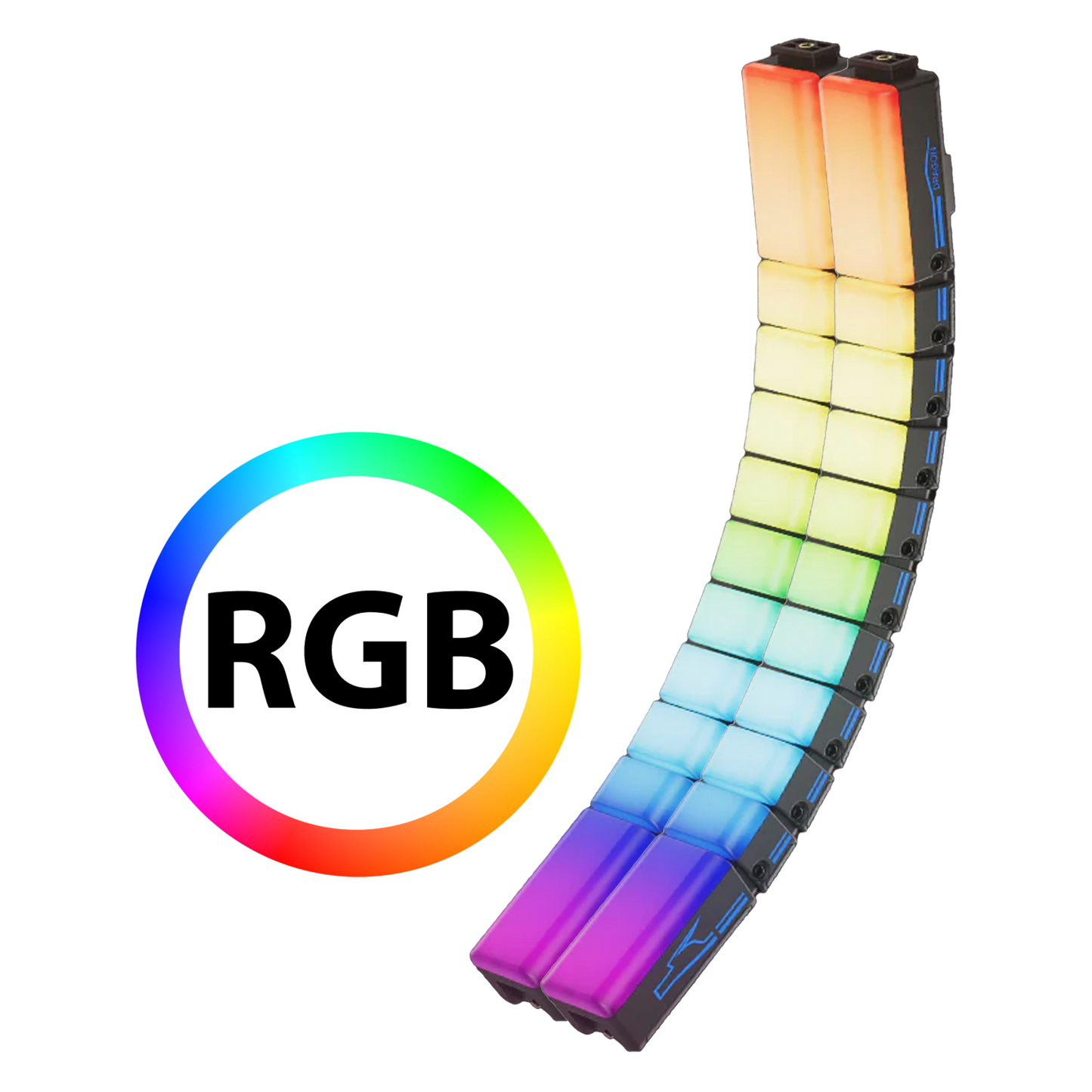 Sirui rgb led paneel b15r-d buigbaar