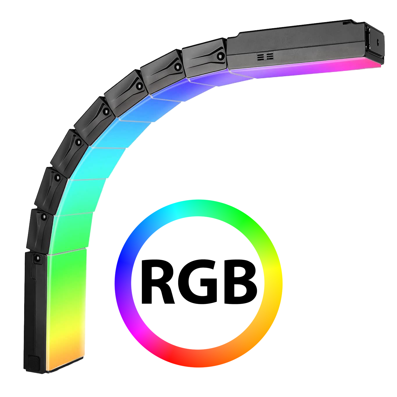 Sirui rgb led paneel b25r buigbaar