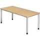 Bach bureau hammerer hs19 3 s aluminium, gemelamineerde spaanplaat beige, grijs