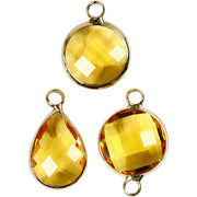 Https: www.cchobby.nl sieradenhanger-h-15-20-mm-gatgrootte-2-mm-geel-6-stuk-1-doos - afbeelding 1