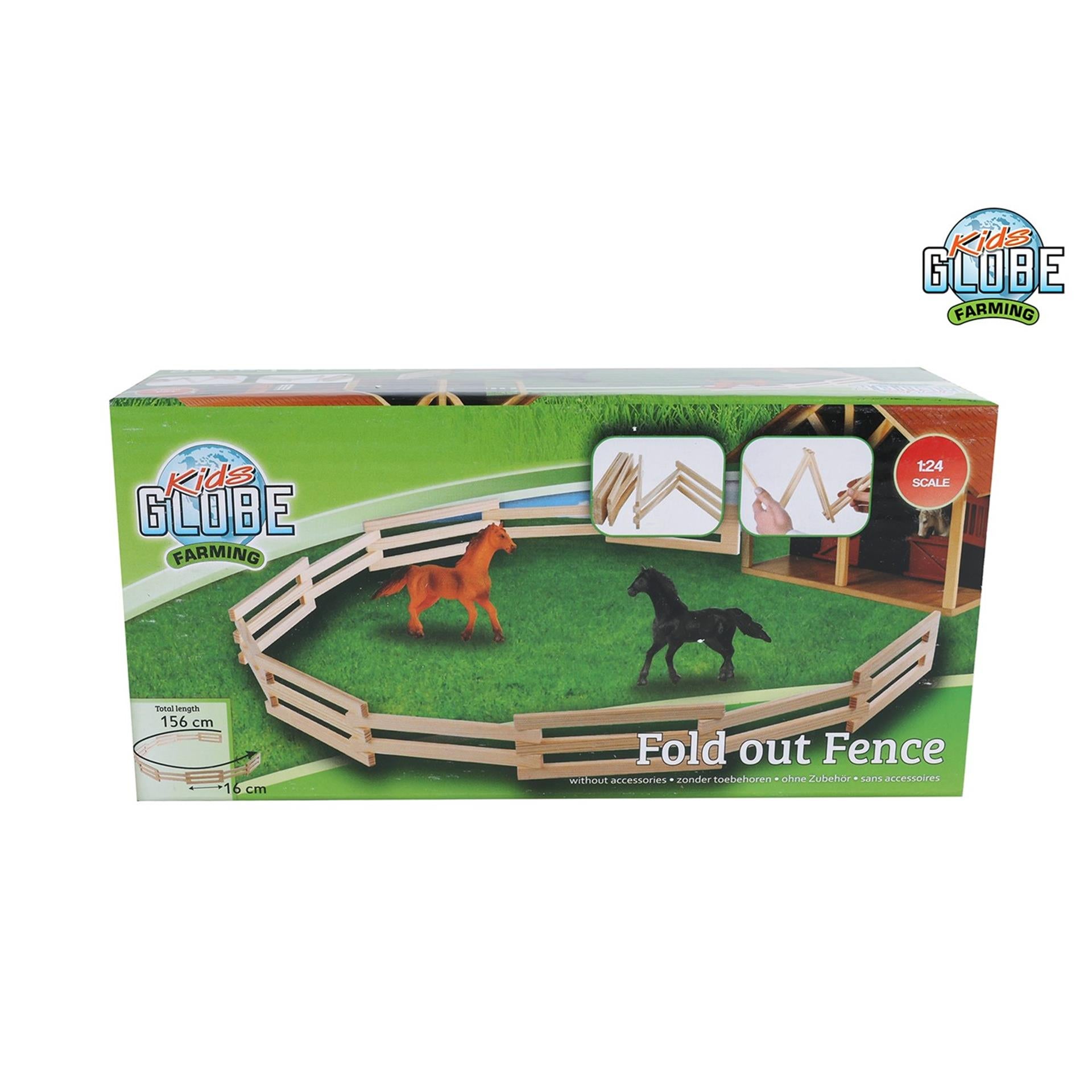 Kids globe houten omheining 1:24 156cm