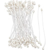 Creativ company cc bloemmeeldraden 6 cm wit 100 stuks