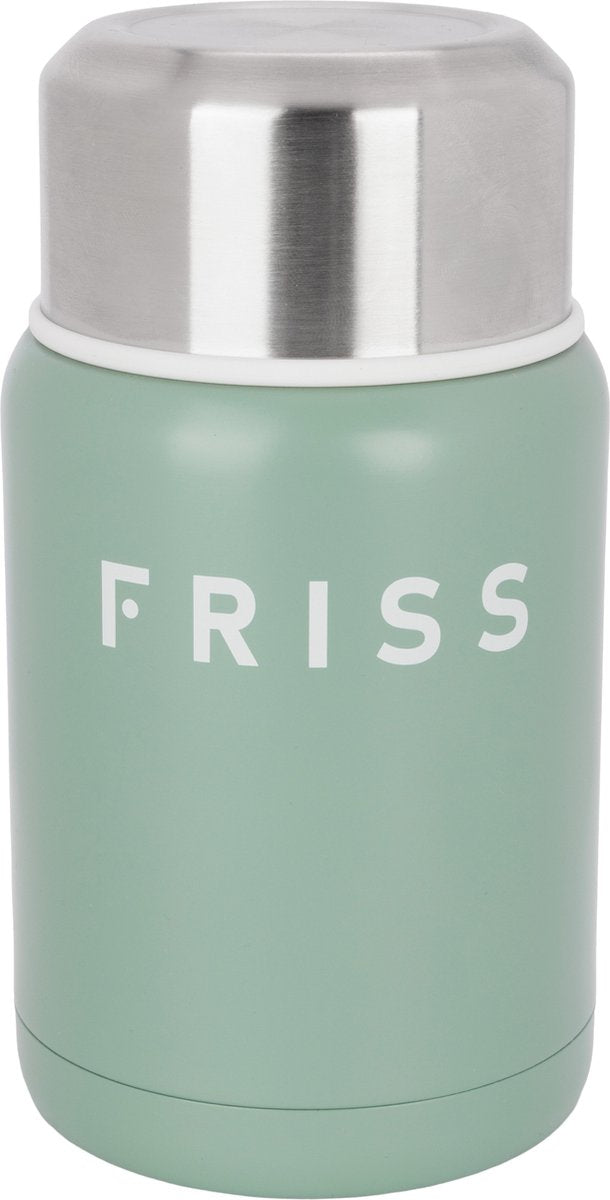 Friss voedseldrager - rvs - 500ml - groen
