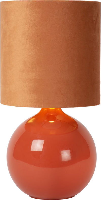 Lucide esterad - tafellamp - ø 24 cm - 1xe14 - oranje