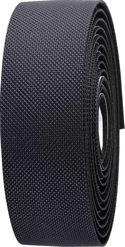 Bbb cycling flexribbon gel stuurtape - extra grip - microfiber - stuurlint racefiets - zwart - 200 x 3cm - bht-14