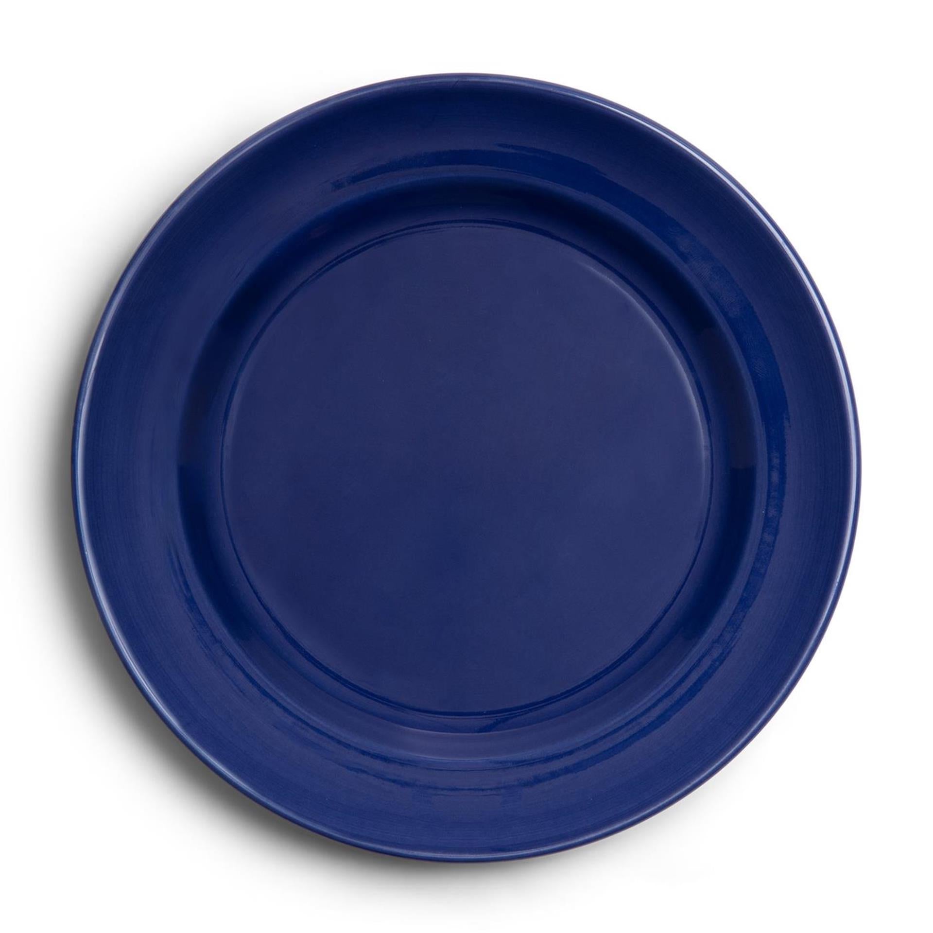 Boerenbont boerenblauw ontbijtbord ø21cm donkerblauw doos a 6 stuks