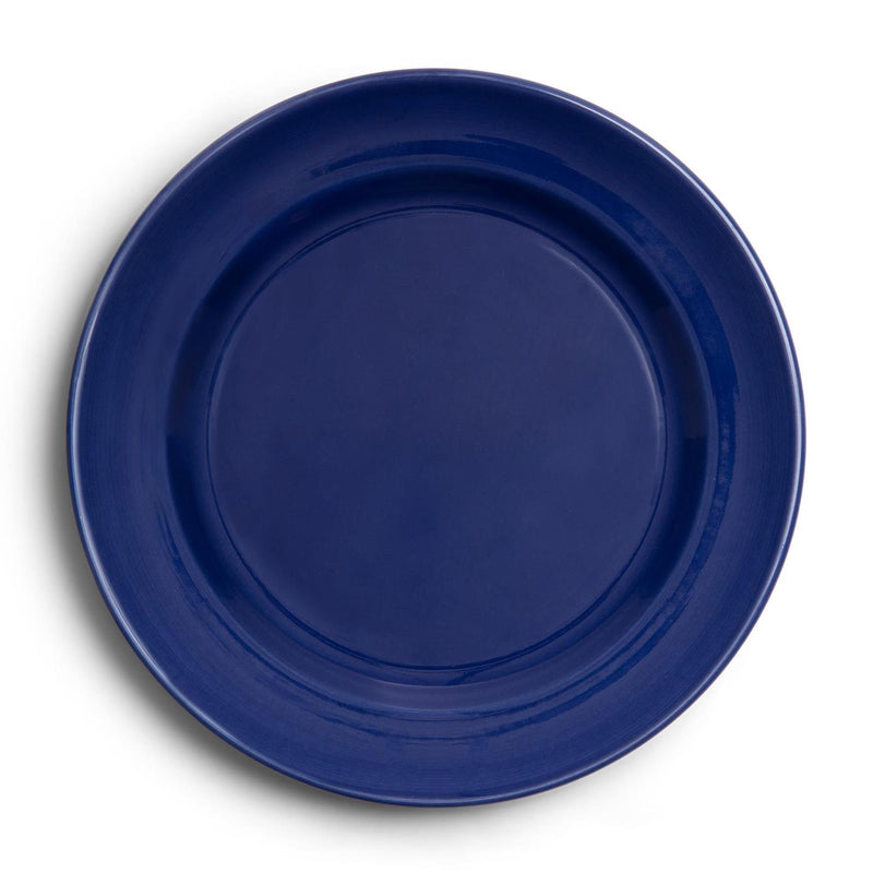 Boerenbont boerenblauw bord ø21cm donkerblauw 6st