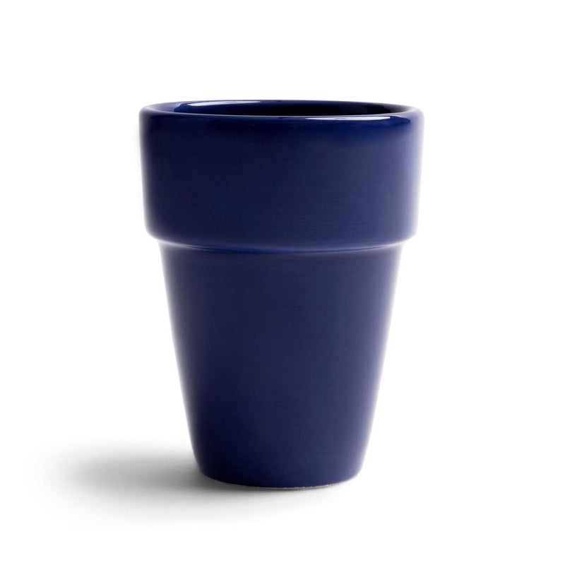 Boerenbont boerenblauw melkbeker 0,25l d.blauw 6st