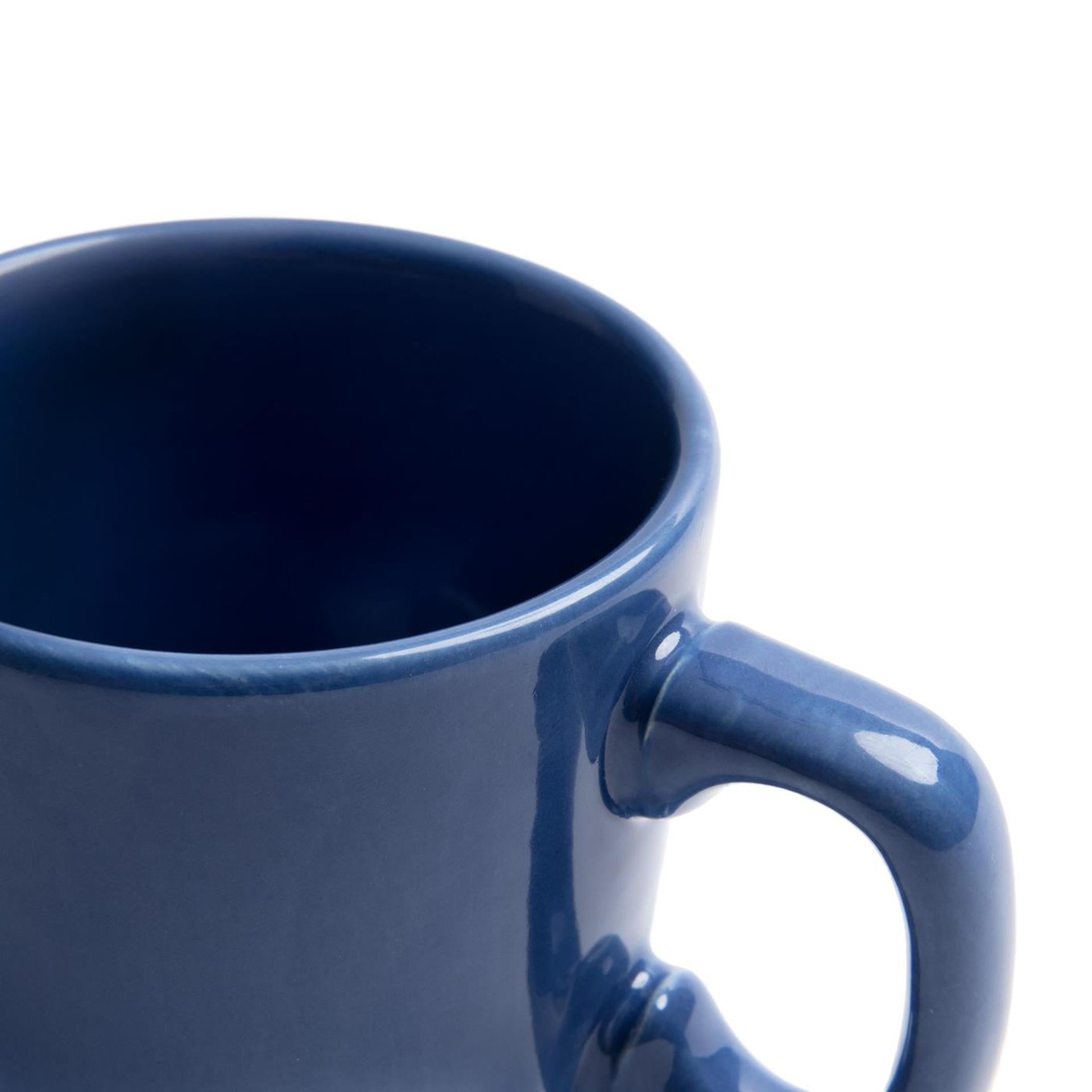 Boerenbont boerenblauw beker 0,2l lichtblauw 6st