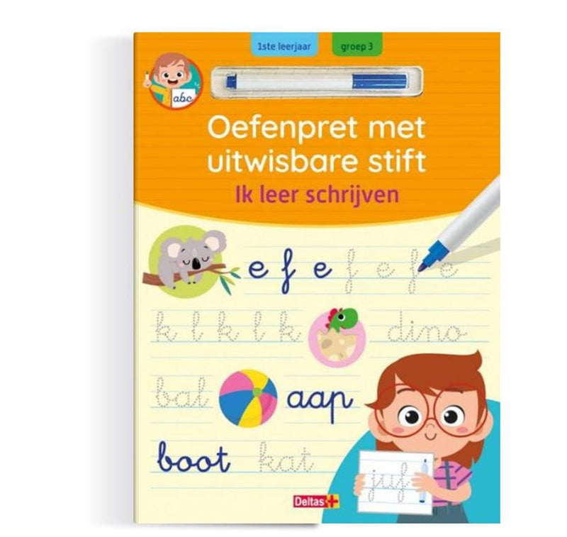 Deltas oefenpret - ik leer schrijven
