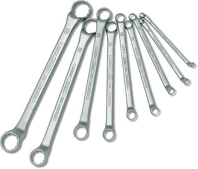 Hazet doppelringschlüsselsatz do-ring-lock set, 8 pcs. ,deep cranked