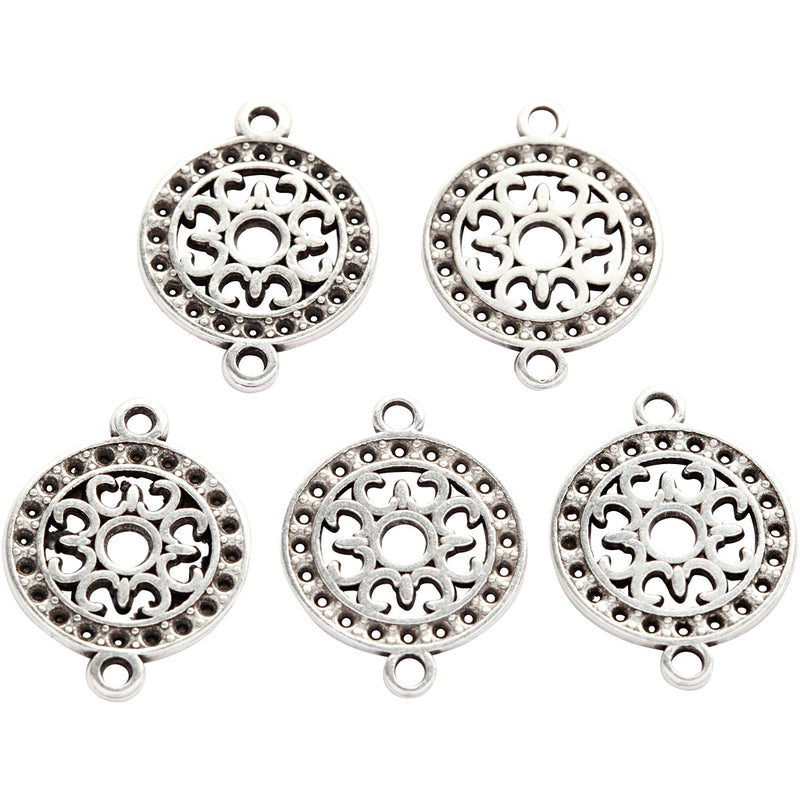Https: www.cchobby.nl sieraden-hanger-d-14-mm-gatgrootte-1-2-mm-verzilverd-5-stuk-1-doos