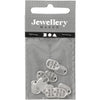 Https: www.cchobby.nl sieraden-hanger-l-12-mm-b-8-mm-gatgrootte-1-mm-verzilverd-10-stuk-1-doos