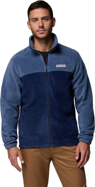 Columbia steens mountain™ full zip 2.0 fleece jas heren - fleece jas met volledige ritssluiting - fleece vest - blauw - maat m