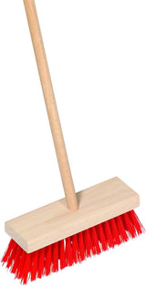 Goki kinderborstel 65 cm rood - afbeelding 1