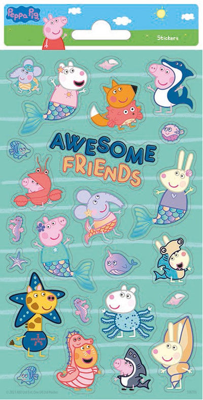 Peppa pig stickervel twinkle -