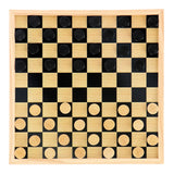 No brand schaakbord dambord 40 x 40 cm | 4 stuks - afbeelding 2