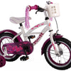 Volare Heart Cruiser Kinderfiets - Meisjes - 12 inch - Wit Paars