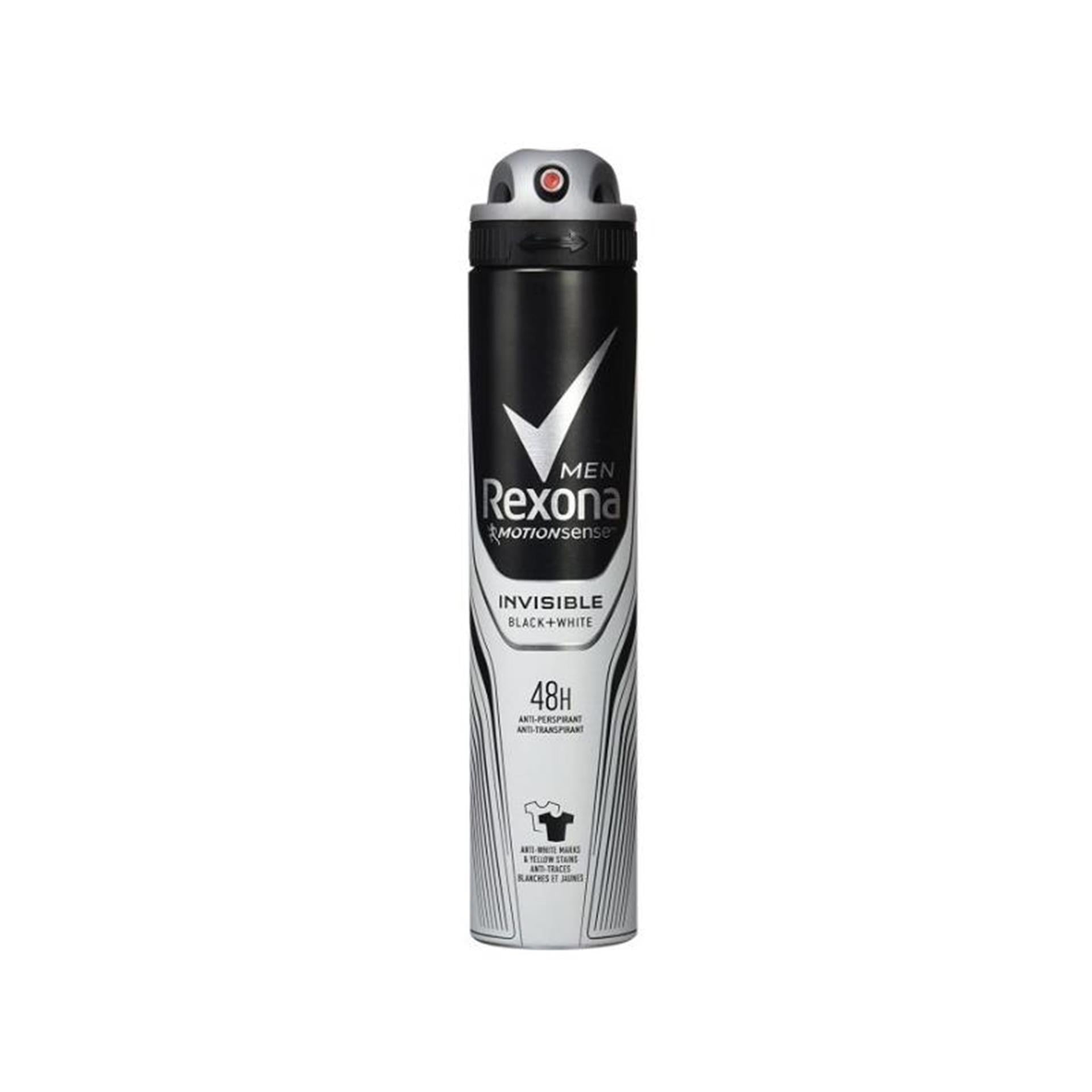 Rexona deo spray men 200ml b w invisible