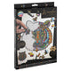 Merkloos sans marque puzzel hout figuur tijger 130 stukjes | 2 stuks