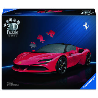 Ravensburger 3d puzzel iconics ferrari sf90 stradale - 163st.