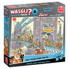 Merkloos sans marque wasgij retro mystery 8 legpuzzel - de laatste horde!, 1000st.