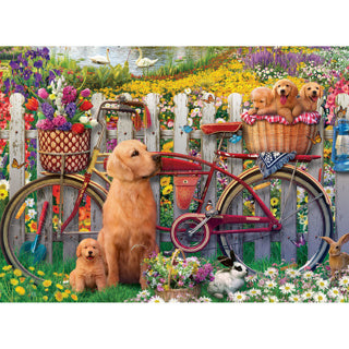 Ravensburger puzzel honden tuin - legpuzzel 500 stukjes dieren.