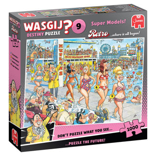 Merkloos sans marque wasgij puzzel retro topmodellen 1000 stukjes