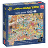 Jan van haasteren jvh puzzel op hete kolen 1000 stukjes