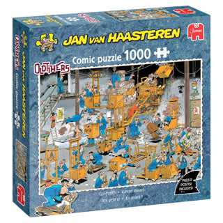 Jumbo puzzel jvh karren maar! 1000pcs
