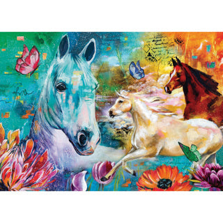 Ravensburger legpuzzel lady, fate and fury, 300st.